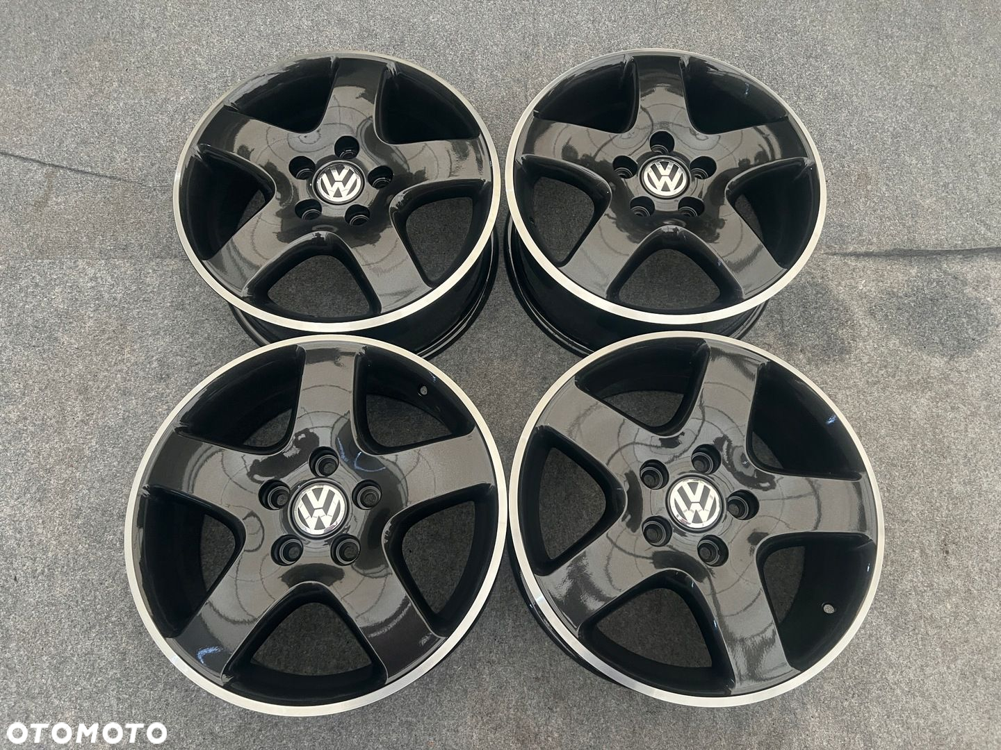 FELGI ALU VW VOLKSWAGEN 7H0 T5 T6 17 5X120 ET55 ORYGINALNE IDEALNE - 3