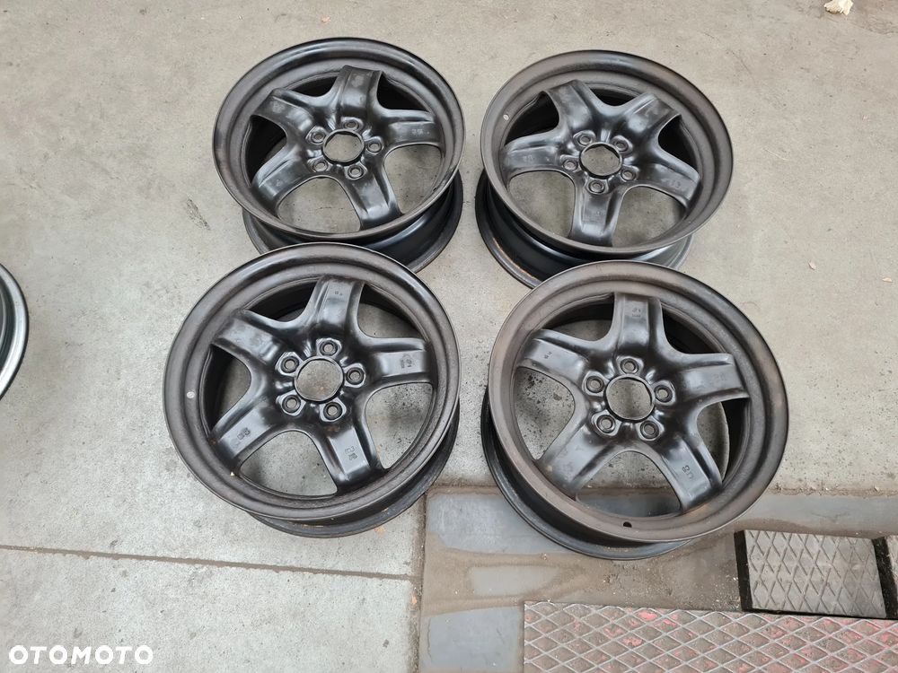 Felga stalowa OPEL Astra H 5x110 6,5x16 ET39 strukturalna - 2