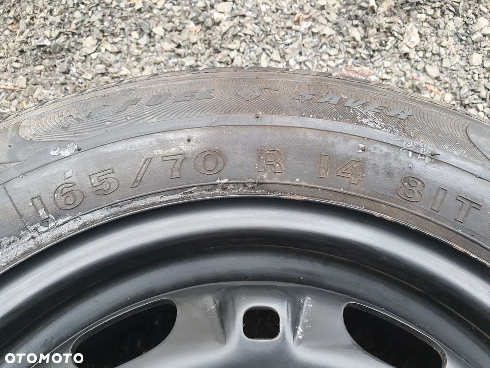 KOŁO ZAPASOWE DOJAZDOWE NOWE  VW POLO 6Q0601027H 5X100 ET35 165/70R14 SKODA FABIA IBIZA - 3