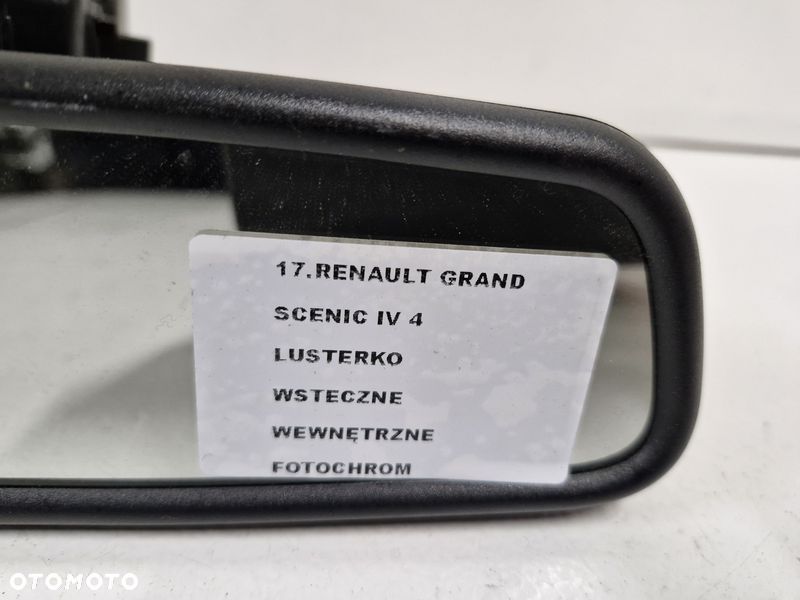 RENAULT GRAND SCENIC IV 4 LUSTERKO WSTECZNE WEWNĘTRZNE FOTOCHROM 963211144R - 3