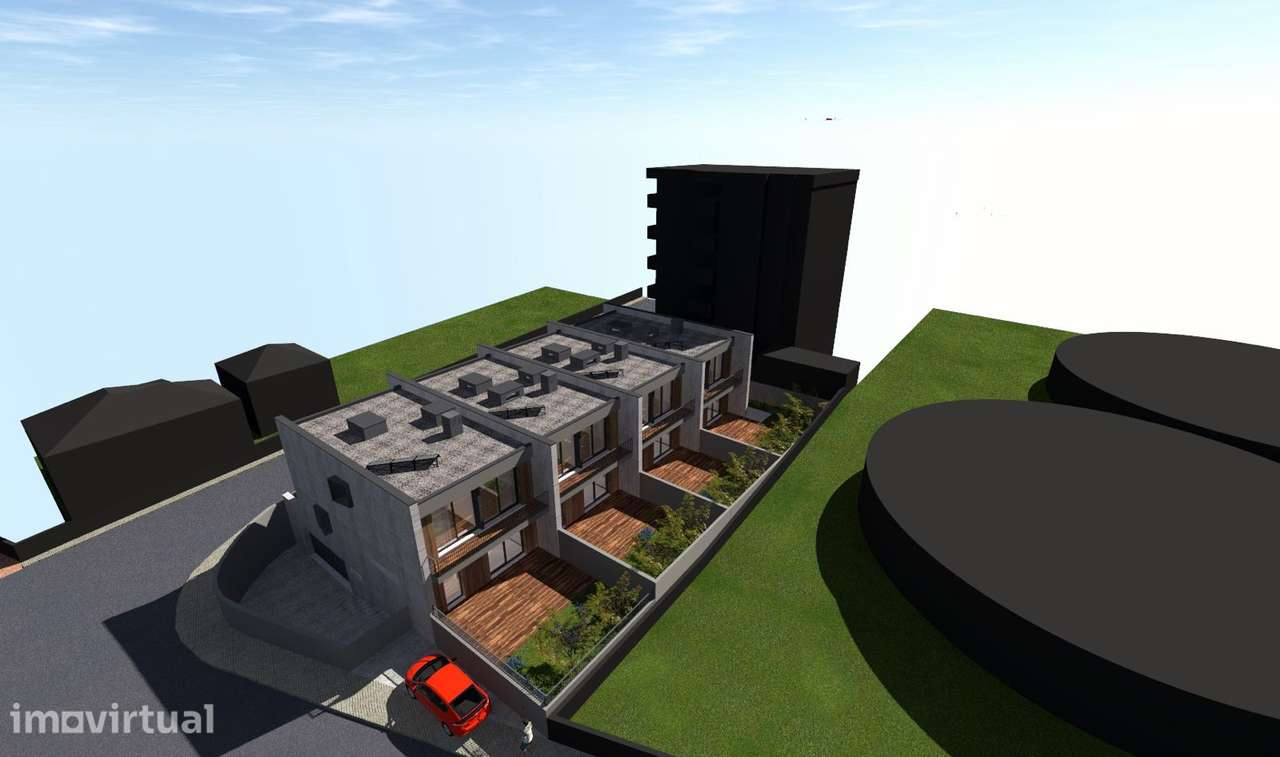 Terreno com Projeto Aprovado 4 Moradias ao centro de Gondomar - Grande imagem: 4/20