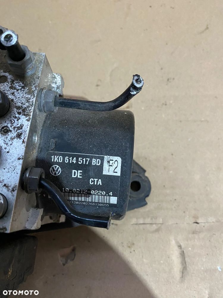 VOLKSWAGEN GOLF VI V EOS A3 8P POMPA ABS HAMULCOWA 1K0614517BD 1K0907379AD - 2