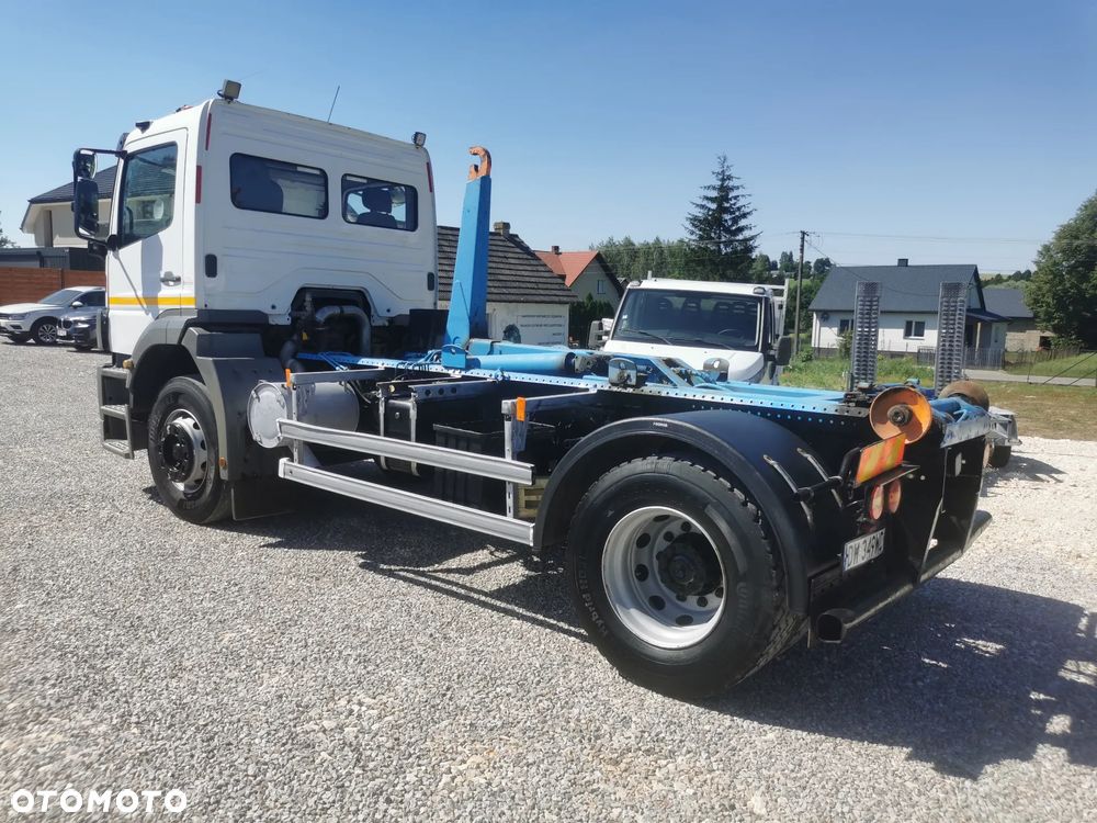Mercedes-Benz Atego 18.230 Hakowiec do kontenerów płyta czołowa Blokada mostu Hydraulika - 4