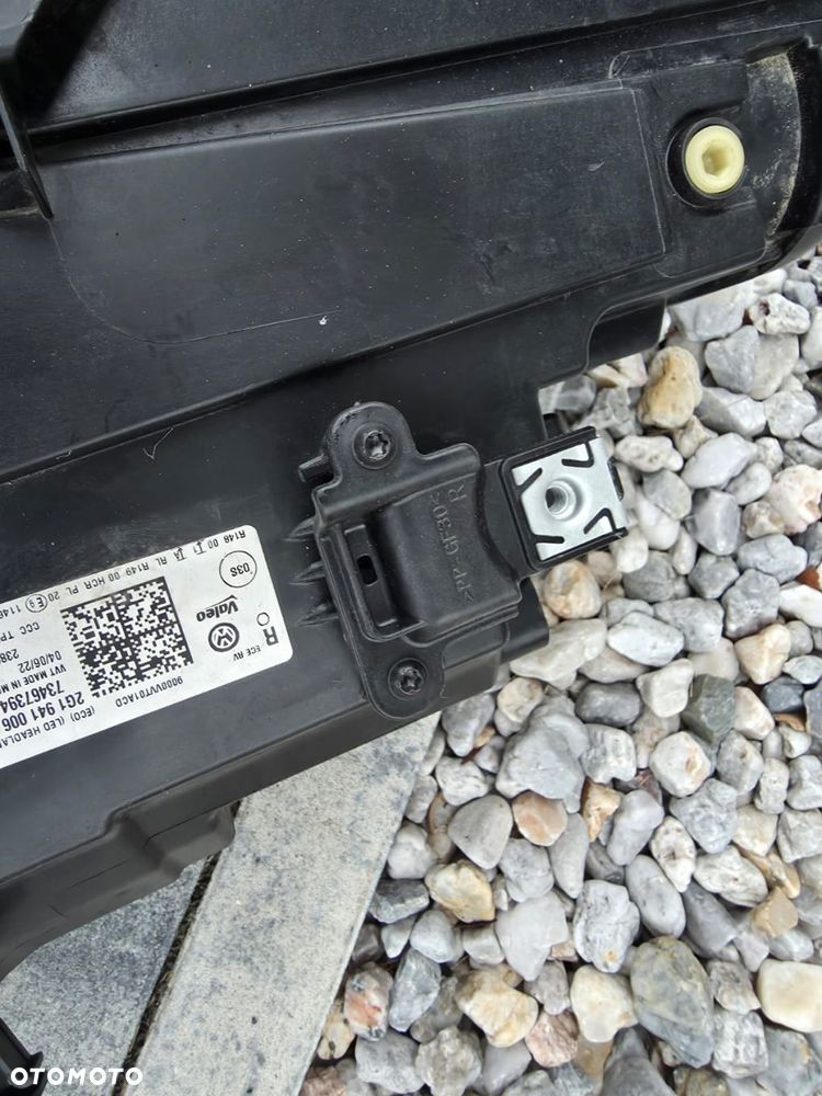 vw polo vi 2g lift kompletna lampa prawa przód full led 2g1941006c - 7