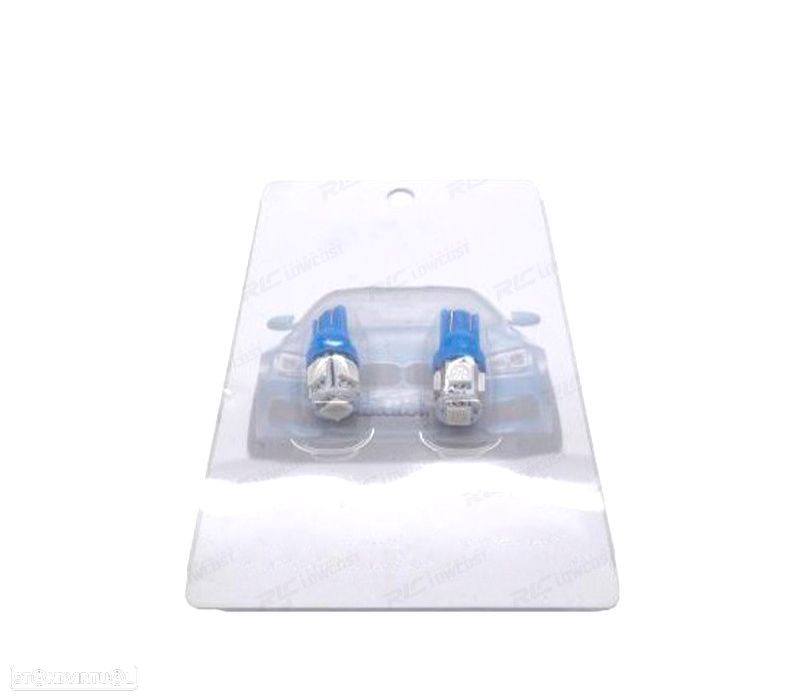 LÂMPADA LED AZUL W5W T10 - 3