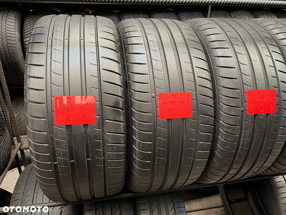 265 35 21 Goodyear Eagle F1 Asymmetric 3 4szt lato - 2