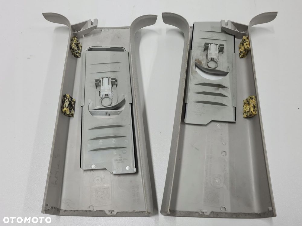 VW T5 T5 LIFT MULTIVAN osłona tapicerka słupka B LEWA AIRBAG 7H5868411 - 4