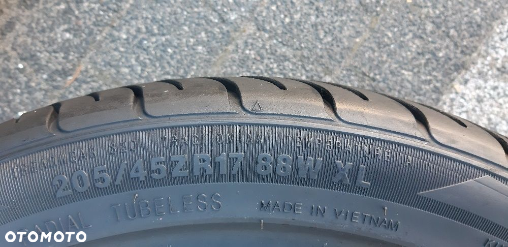 205/45R17 88W Kumho ECSTA SPT PARA Wietrzenie Mag Bardzo ładne - 8