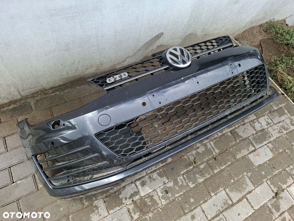 ZDERZAK PRZEDNI PRZÓD VW GOLF VII GTD GRILL - 7