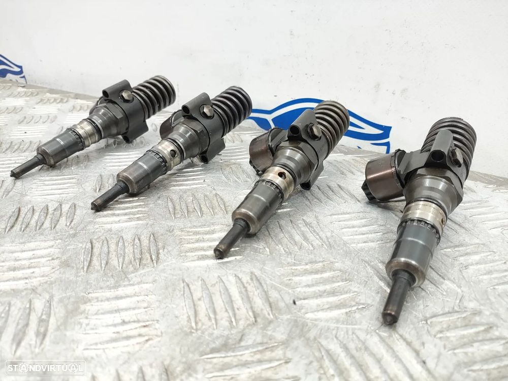 Conjunto Injetores Original Bosch VAG VW Volkswagen Audi Seat Skoda 2.0 TDI 140cv 0414720404 03G130073G - 3