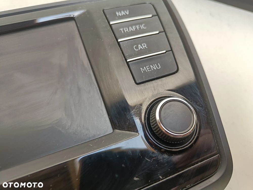 Radio Nawigacja Skoda Octavia 3 III Wyświetlacz Czytnik Multimedia Napęd 5E0919605J 5Q0035874A - 8