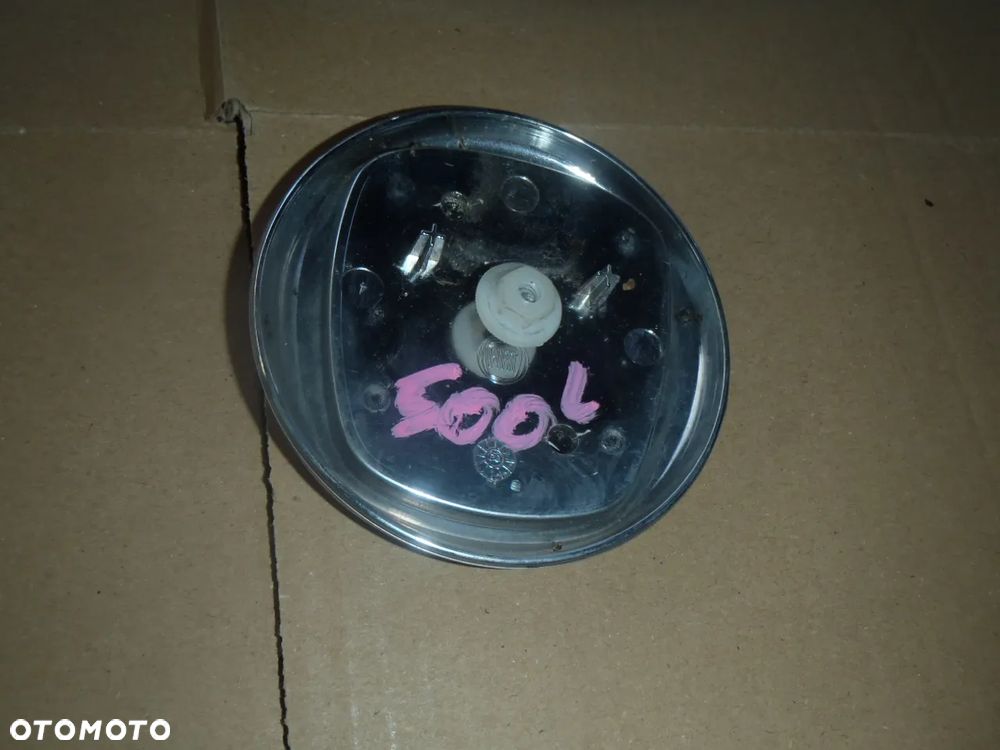 znaczek logo emblemat napos 500 kratka nakłdka zderzaka grill fiat 500 fiat 500l - 4