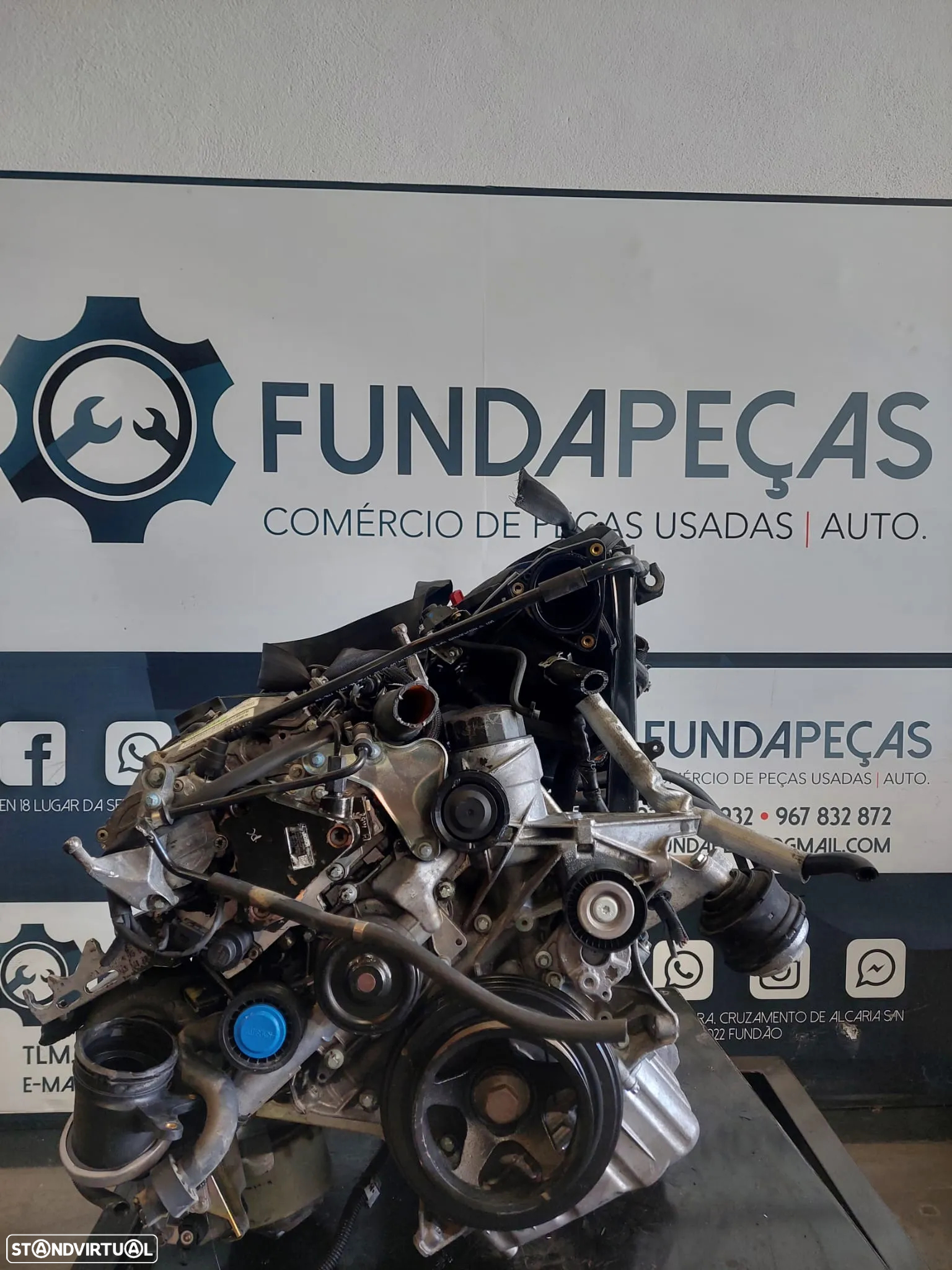 Motor Mercedes C220 W203 2.2Cdi 150Cv Ref: OM 646 963 - 2