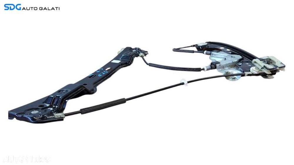 Macara Electrica cu Motoras Pentru Geam Sticla Usa Portiera Stanga Fata Opel Astra J 2009 - 2016 Cod 915367104 966435-201 20951531 [L8223] - 4