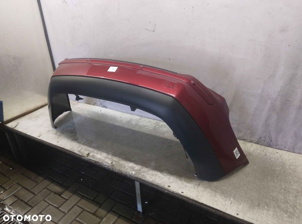 ^ ZDERZAK TYŁ TYLNY VOLVO V50 KOMBI BORDO BORDOWY PDC CZUJNIKI - 3