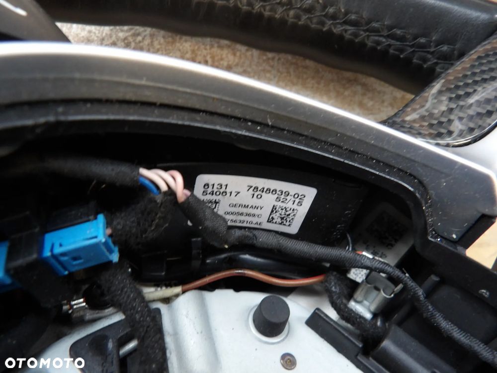 BMW - F10,F11,F12,F13 - KIEROWNICA MULIFUNKCYJNA - WIBRACJA - ŁOPATKI - KOMPLET Z PODUSZKĄ - DEMONTAŻ - EUROPA - STAN IDEALNY - 7848639 - 4