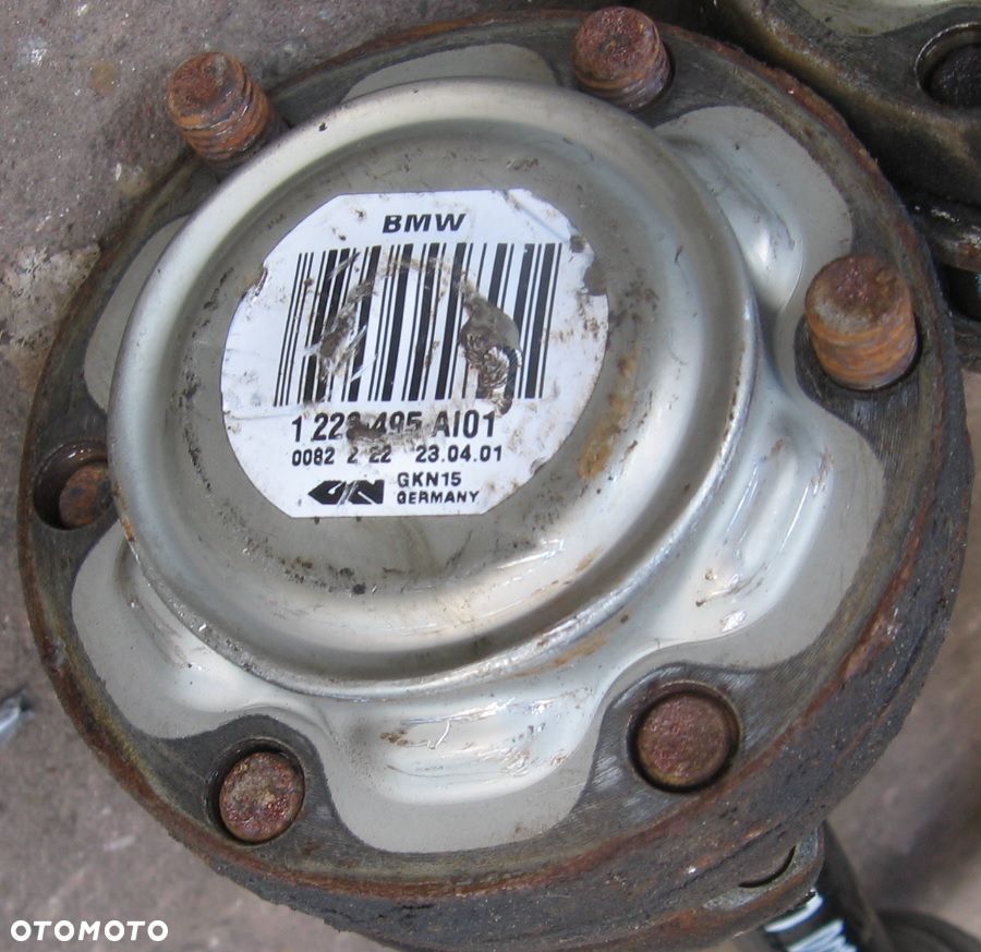 tylny most dyfer półoś BMW E46 2.47 7512142 1229495 - 6