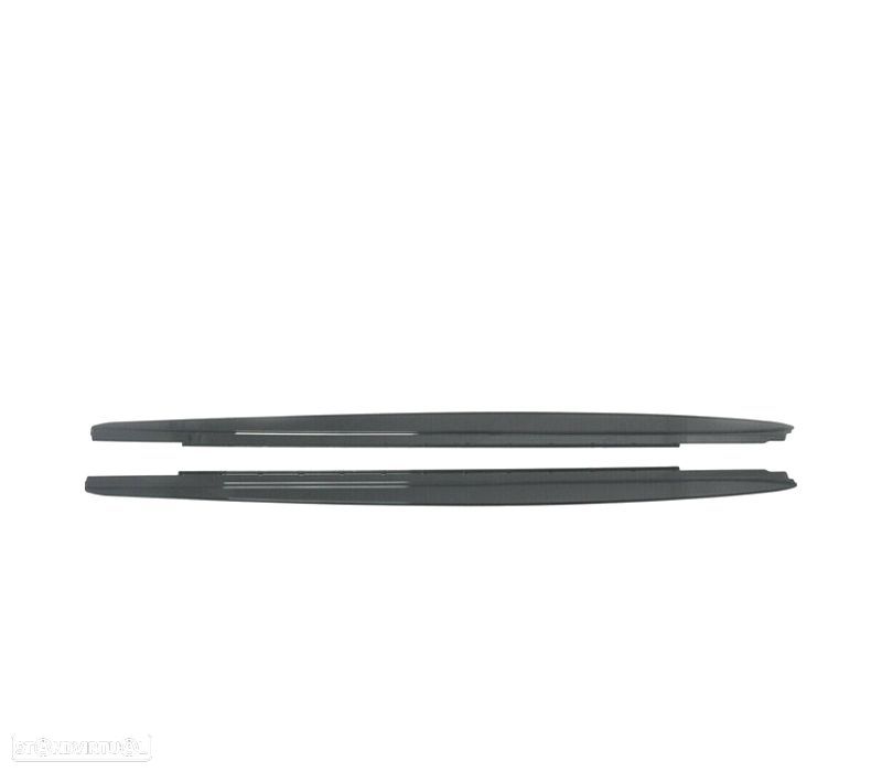EXTENSÕES DE EMBALADEIRAS BMW G30 G31 17- LOOK M PERFORMANCE PRETO MATE - 2