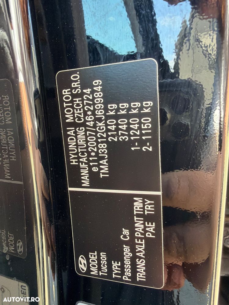 Hyundai Tucson 1.6 GDI 2WD DCT Style - 26