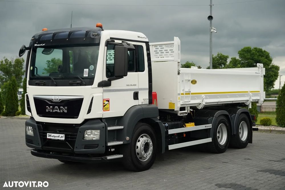MAN TGS 26.400 / 6X4 / BASCULATOR DUBLĂ / HYDRODOLTA / AUTOMAT / EURO 6 - 11