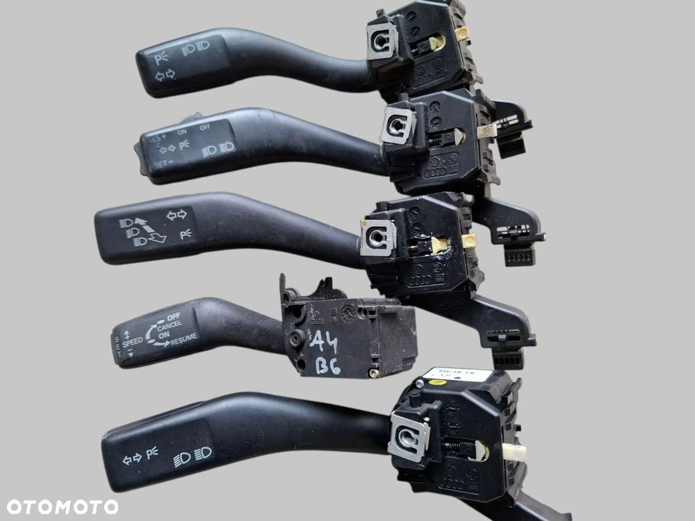 PRZELACZNIK MANETKA LEWA KIERUNKOWSKAZOW TEMPOMAT AUDI A3 8P A4 B6 A6 C6 VW GOLF V TOURAN CADDY ALTEA OCTAVIA II - 1