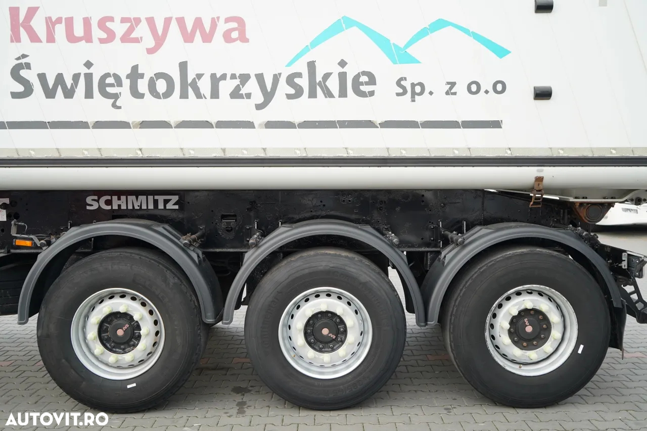 Schmitz Cargobull / BASCULATOR / ALUMINIU / AXE RIDICATIVE / AXE SAF / CONTRACT DE SERVICE POST-SERVICE - 16