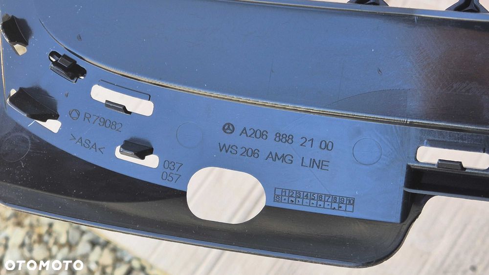 Atrapa chłodnic GRILL Mercedes C Klasa W206 21- AMG LINE KAMERA A206 - 8