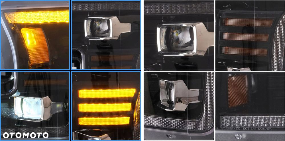Reflektory Lampy kp Vland LED Ford F150 F-150 XIII mk 13 14-18 Raptor -20 - 12