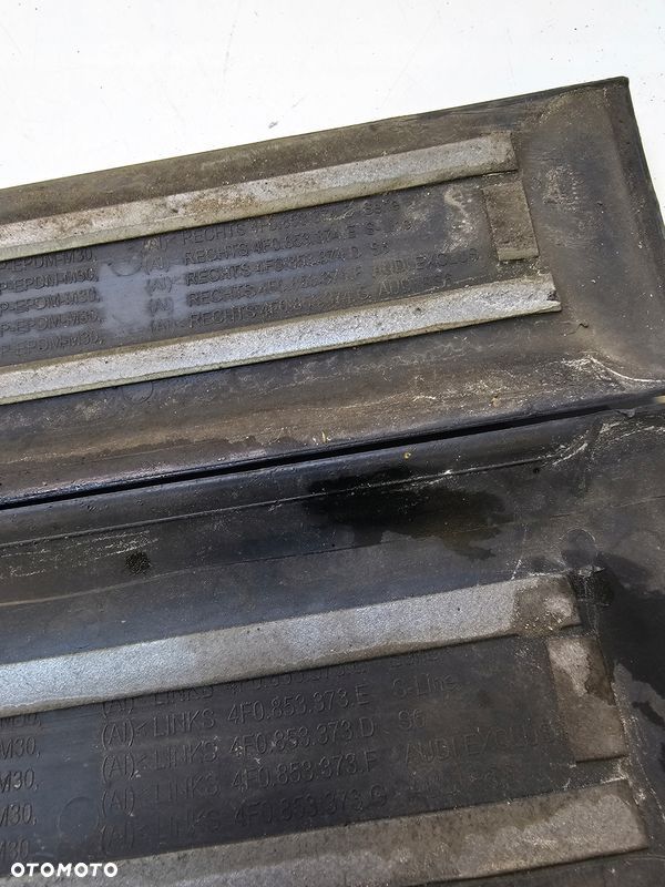 LISTWA LISTWY PROGOWE S-LINE KOMPLET AUDI A6 C6 - 8