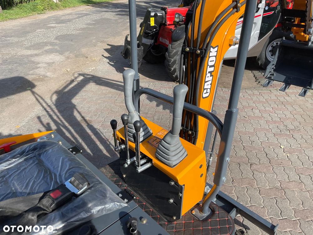 Inny Minikoparka CAPTOK CK13D NOWA KOPARKA 1.3 TONY 2026 ROK RATY/LEASING - Szybka decyzja ! Łyżka, Joystick, Ścisk mechaniczny z przodu SUPER STAN - 9