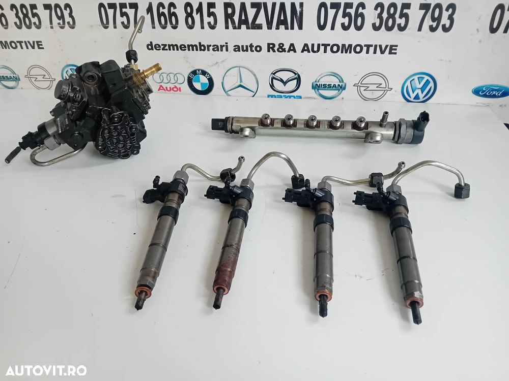 Kit Injectie Injectoare Pompa Rampa Range Rover Evoque 2.2 Diesel Motor 224DT 9687454480 9683268980 - 2