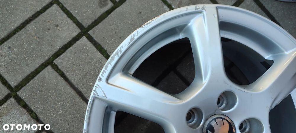 FELGI ALUMINIOWE 5x100 6Jx15 CALI 6R0601025C ET40 fi 57.1 SKODA FABIA RAPID ROOMSTER SEAT IBIZA ARONA VW POLO FOX KOMPLET 4 SZTUKI - 3