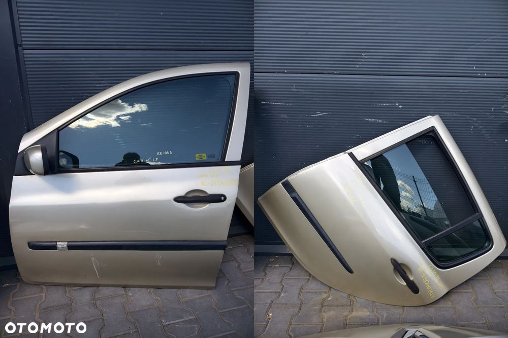RENAULT CLIO III DRZWI / ZDERZAK / KLAPA / MASKA / BŁOTNIK 185 błotnik - 31