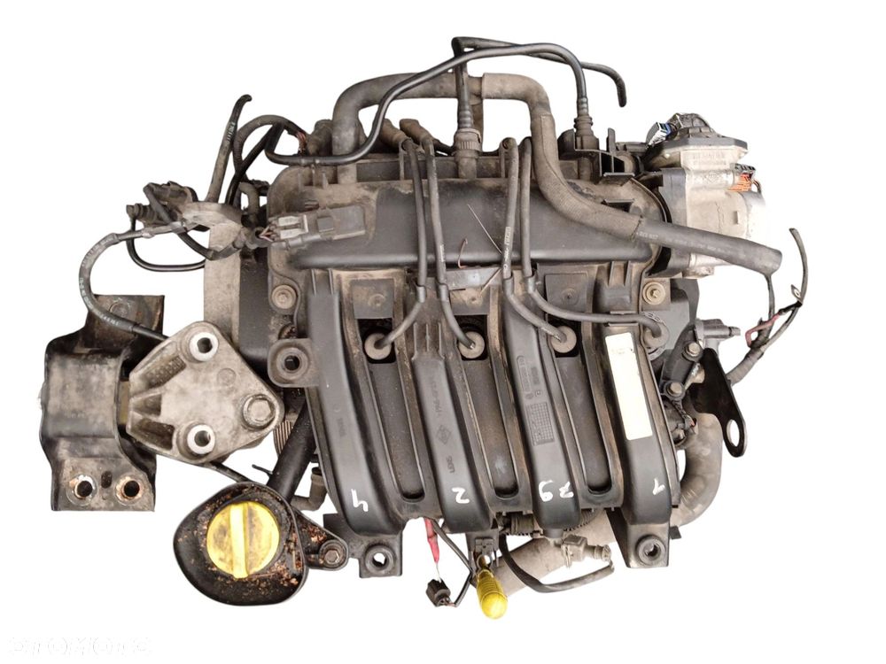 SILNIK KOMPLETNY RENAULT MODUS (2004-2007) 1.2 16V 75KM D4F740 - 6