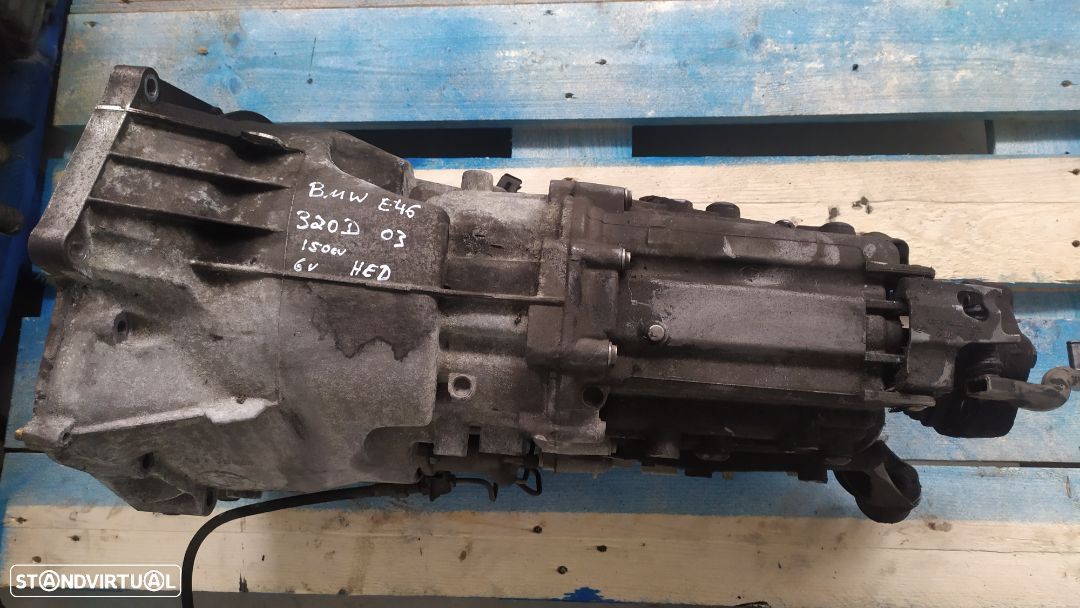 Caixa de 6 Velocidades BMW 320D 150CV E46 HED / HBL - 1