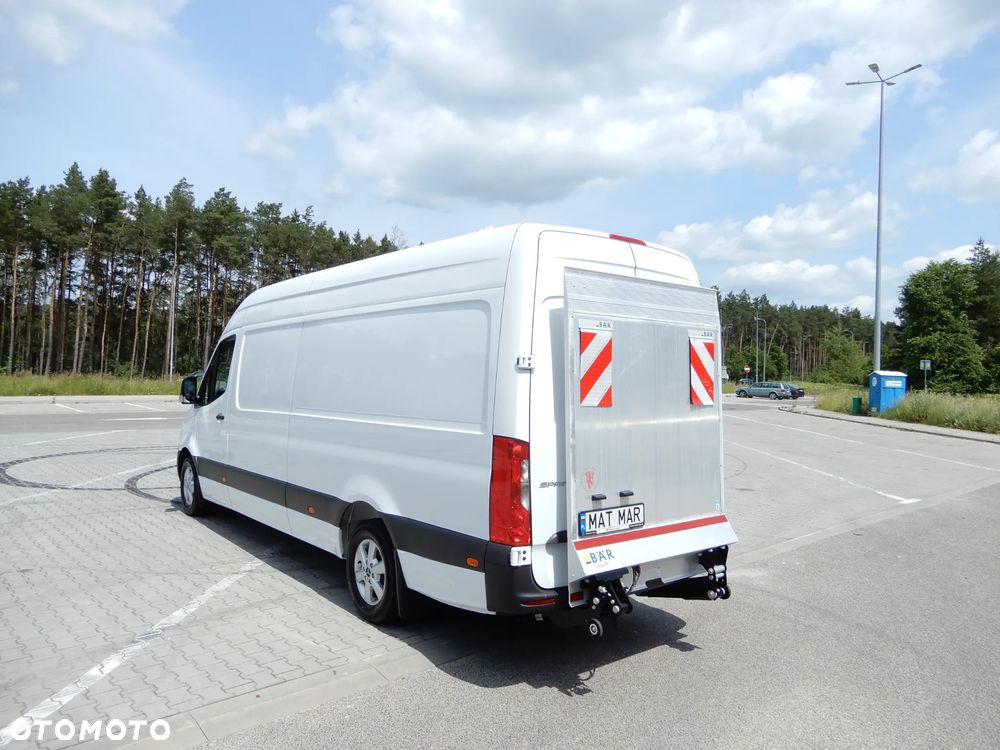 Mercedes-Benz SPRINTER 319 CDI 3.0 V6 190 KM Winda Załadowcza BÄR 600 Kg Udźwig Furgon Blaszak Maxi 4325 mm 1095 Kg Ładowności Wzmacniany Stan Jak Nowy UNIKAT MEGA OKAZJA POLECAM - 5