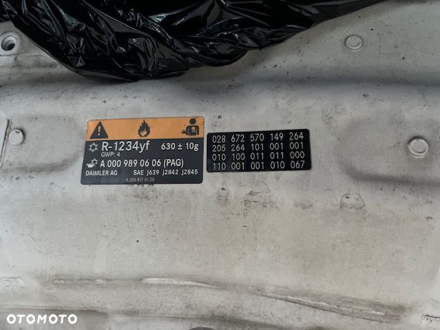 Mercedes W205 Oryginalna ALUMINIOWA maska C43 AMG 2019 rok - 5