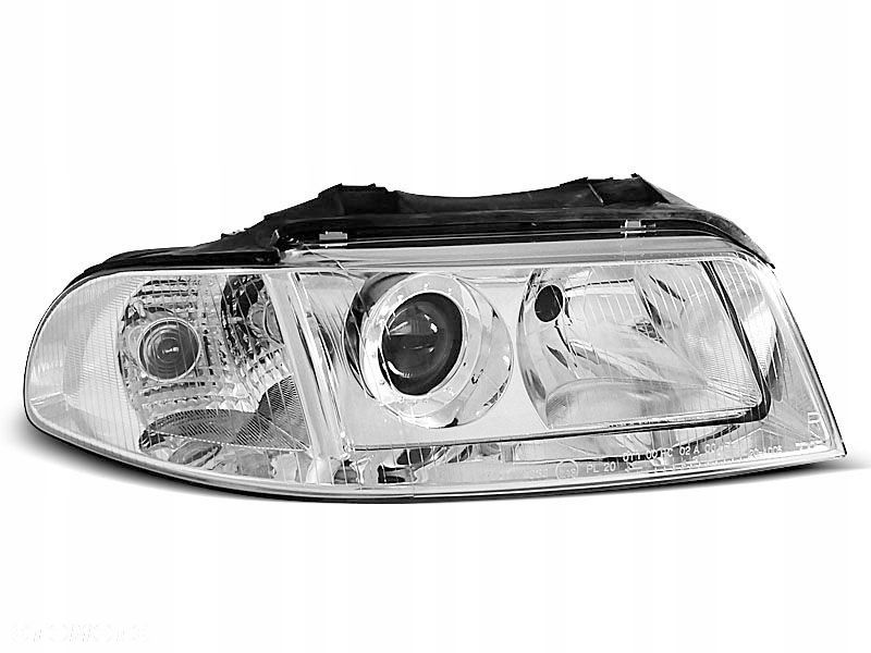 Lampy Reflektory Audi A4 B5 99-01 Chrom Lift R/Lhd - 1
