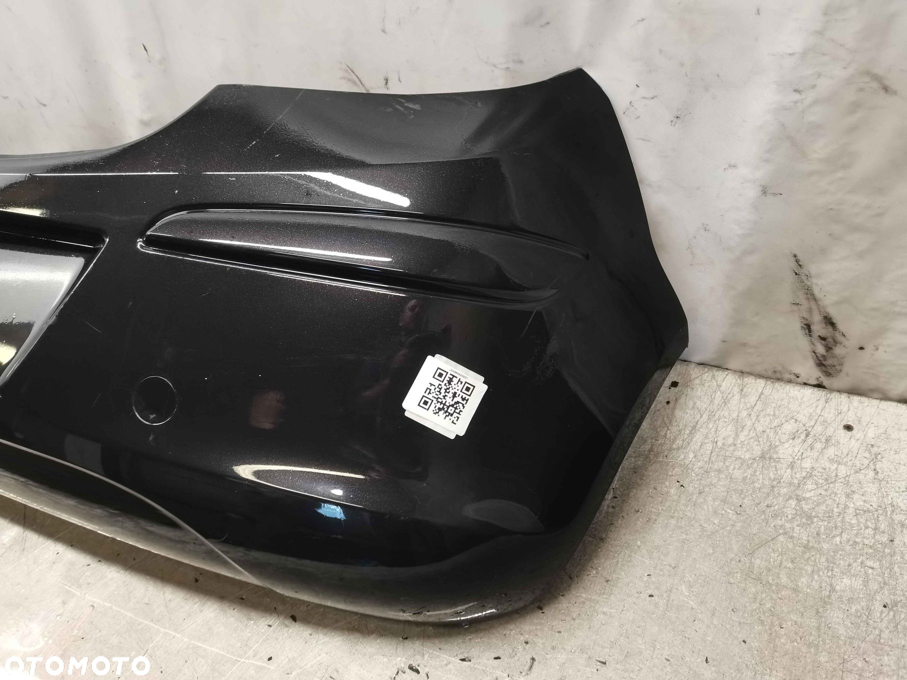 ^ ZDERZAK TYŁ TYLNY OPEL CORSA D Z20R CZARNY - 4