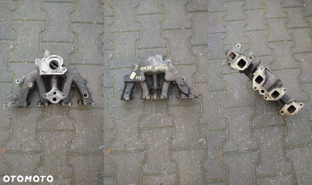 OPEL DAEWOO SAAB KOLEKTOR SSĄCY METALOWY ALUMINIUM - 17