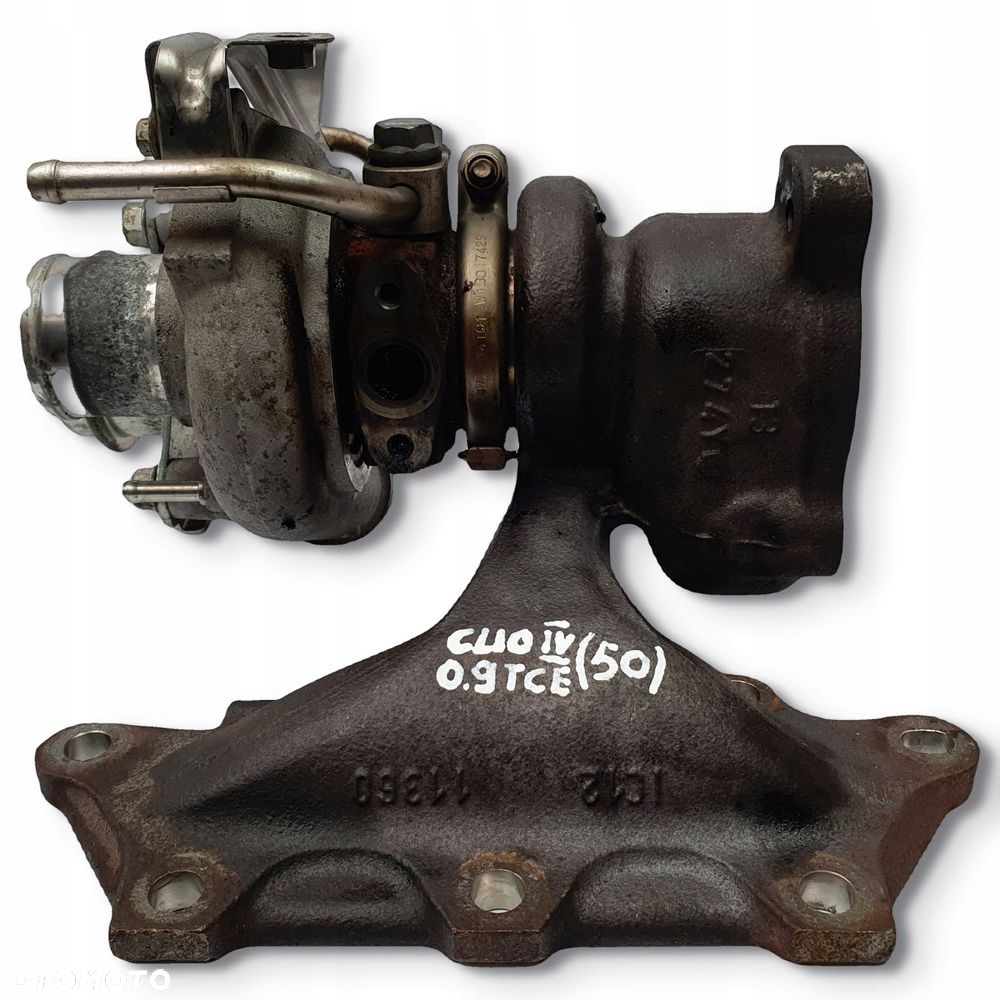 TURBOSPRĘŻARKA Renault Clio IV Captur 0.9 TCE 8201234380 12-21 - 6