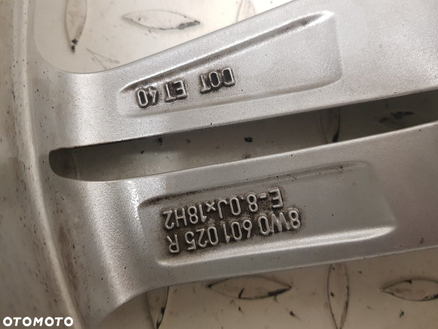ALUFELGA FELGA ALUMINIOWA AUDI A4 S4 A5 S5 B9 F5 8W0 8,0 x 18 5x112 ET40 8W0601025R - 7