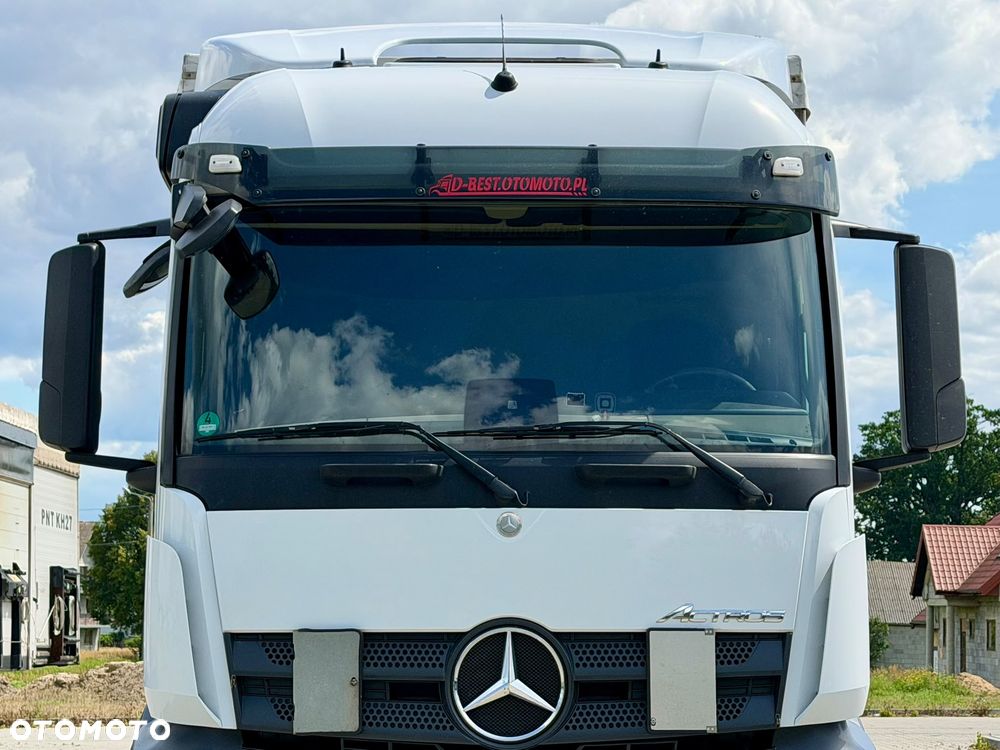 Mercedes-Benz ACTROS 2540 / FIRANKA / WINDA / 20 EUROPALET / OŚ PODNOSZONA / AUTOMAT / E6 / 2018 ROK / NISKI PRZEBIEG / SPROWADZONY - 11