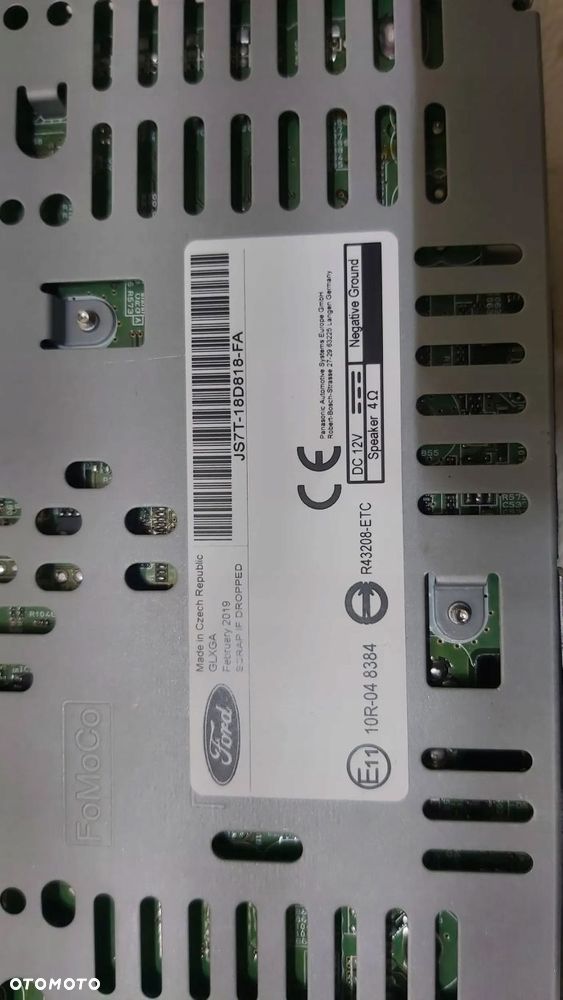 radio radioodtwarzacz ford mondeo mk5 v lift js7t-18d818-fa - 3