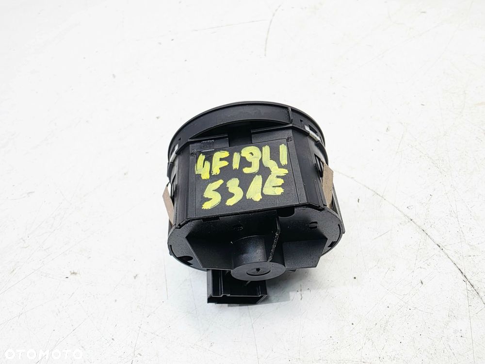 WŁĄCZNIK PRZEŁĄCZNIK ŚWIATEŁ CHROM AUDI A6 C6 LIFT 4F1941531E - 4