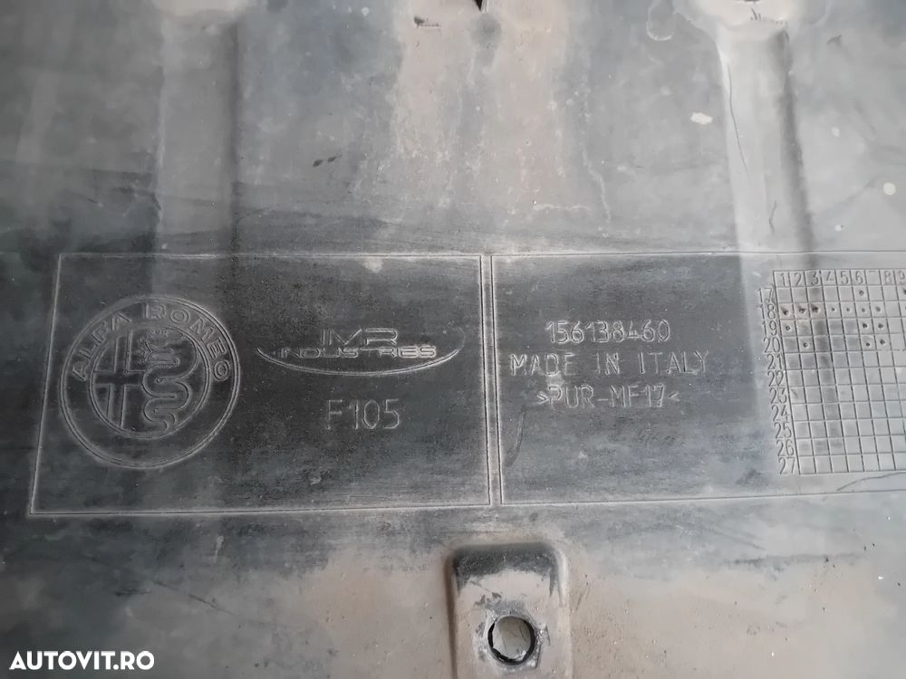 Scut Bara Fata Alfa Romeo Stelvio Quadrifoglio 2.9 Benzina 2017-2022 Cod 156138460 - 6