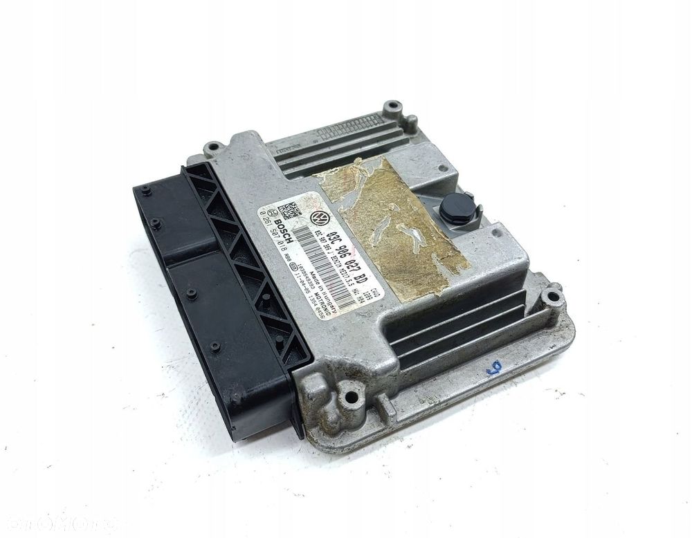 KOMPUTER SILNIKA STEROWNIK VW GOLF VI 1.4 TSI 03C906027BD 0261S07018 - 1
