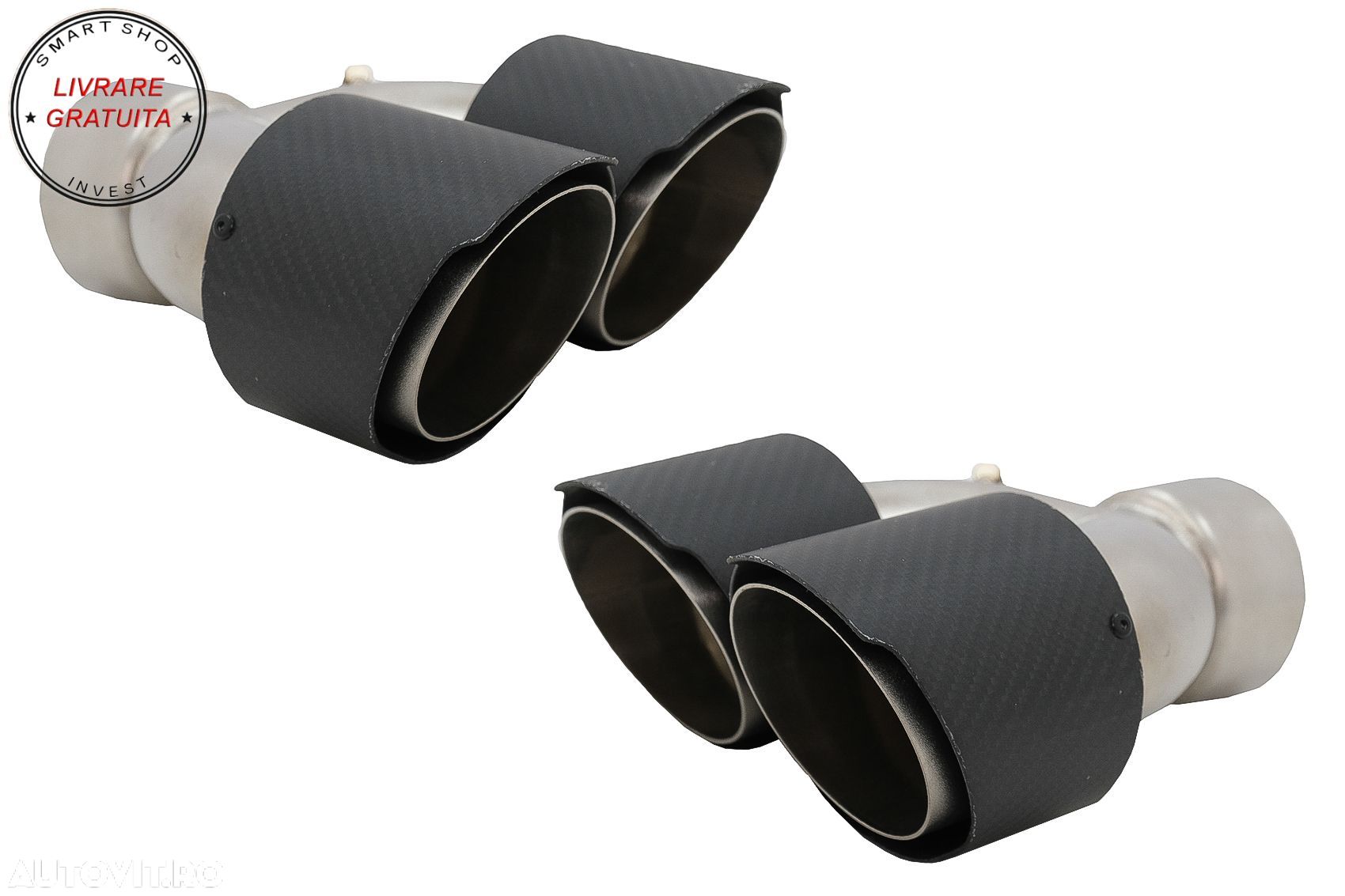 Tobe Ornamente Sistem de Evacuare compatibile cu Land Rover Range Rover Carbon Fib- livrare gratuita - 1