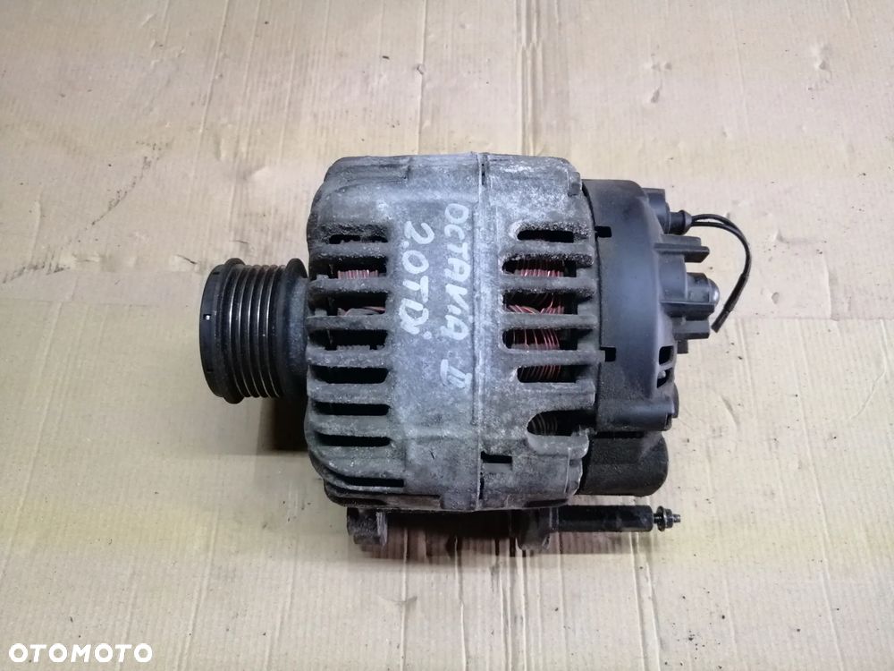 Audi Seat Skoda Volkswagen 2.0 TDi alternator 140A Valeo 06F903023C TG14C011  2542695E - 1
