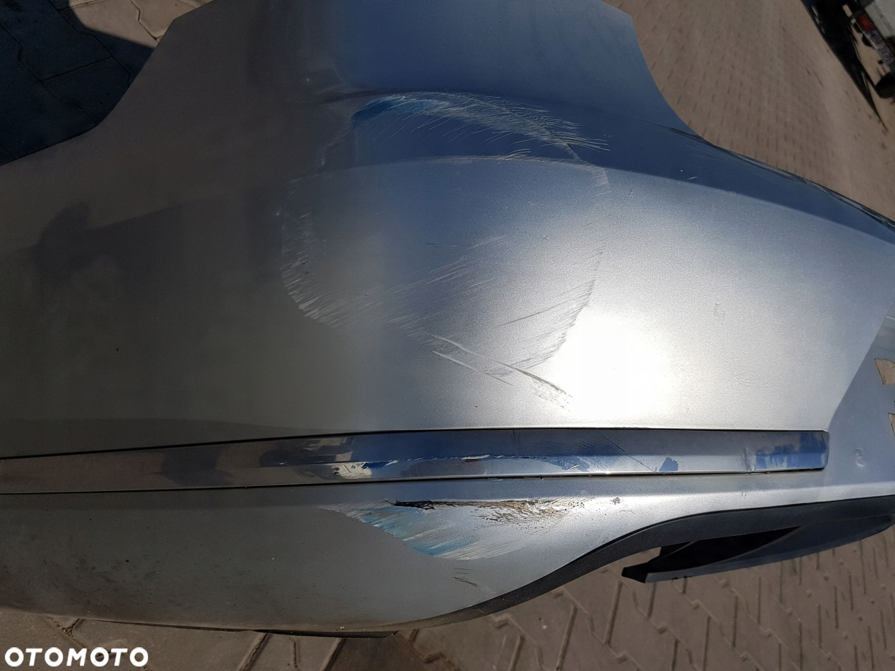 VW PASSAT B7 10-14r SEDAN ZDERZAK TYŁ TYLNY LA7W - 9
